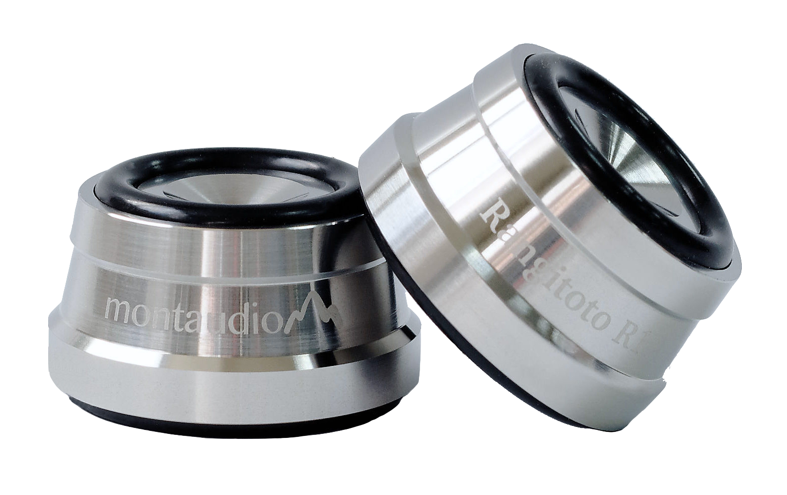 Montaudio RANGITOTO R1 Premium isolatievoeten / ontkoppelaars voor audiocomponenten, platenspelers of luidsprekers per 4 stuks - Afbeelding 2