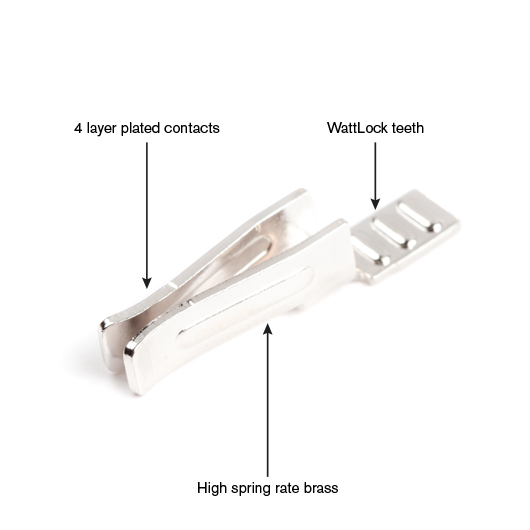 WattGate 350 Evolution (RH) Rhodium uitgevoerd in zwart - IEC C13 netstekker 10A - Afbeelding 3