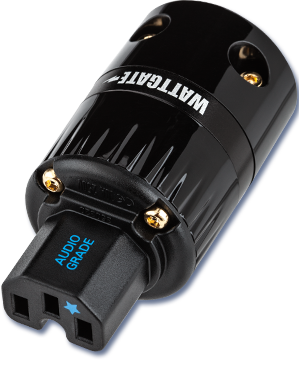 WattGate 350 Evolution (AU) Goud uitgevoerd in zwart - IEC C13 netstekker 10A