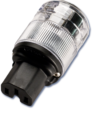 WattGate 320i Classic (CU) Koper uitgevoerd in rookglas - IEC C13 netstekker 10A