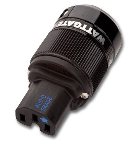 WattGate 350i Classic (RH) Rhodium uitgevoerd in zwart - IEC C13 netstekker 10A