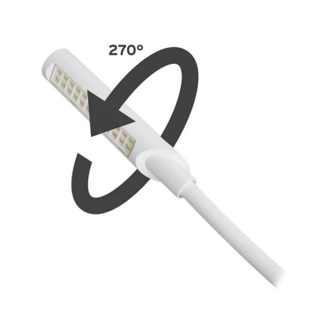 Uberlight Flex 3100 TL flexibele LED-verlichting voor audiorack of platenspeler uitgevoerd in wit - Afbeelding 4