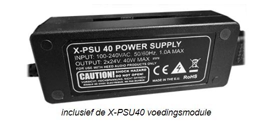 HEED Modular Questar MM Moving Magnet Phono voorversterker inclusief HEED X-PSU40 externe voeding - Afbeelding 4