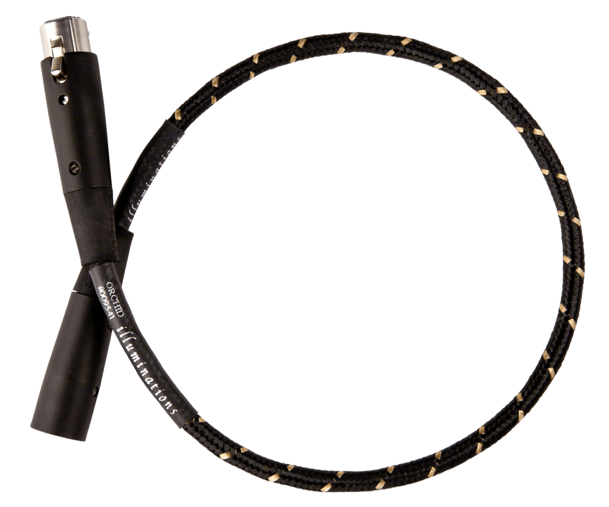 Kimber Kable ORCHID Illuminations met 3 zilveren geleiders high end XLR digitale interlink AES/EBU 110 Ohm vanaf 0,5 meter