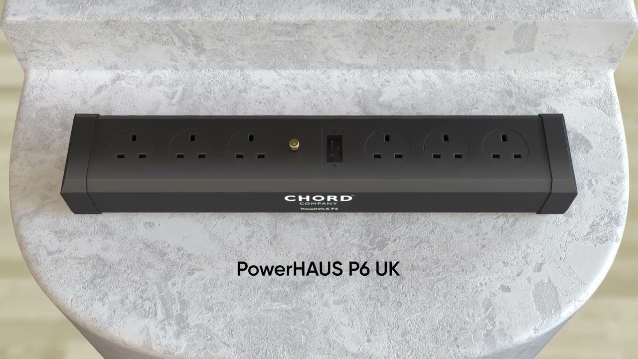 Chord Company PowerHAUS P6 netverdeelblok / stekkerblok 6 x schuko met C19 - 16AMP aansluiting - Afbeelding 5