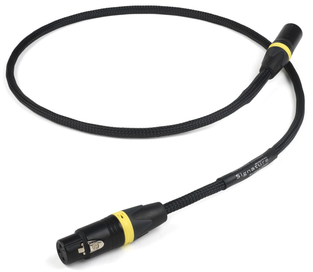 Chord Company Signature Super ARAY high end XLR digitale interconnect AES-EBU - 110 Ohm single vanaf 1,0 meter