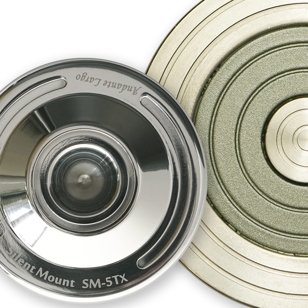 Chord Company Silent Mount SM5TX Spike protector high end onderlegringen voor betere resonantiecontrole Titanium 50 mm x 4 mm uitgevoerd in zwart per set 4 stuks - Afbeelding 3