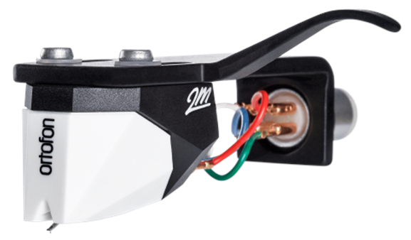 Ortofon 2M Mono Premounted MM-element naakt Sferisch voor mono microgroove LP's voorgemonteerd op SH-4 Black headshell