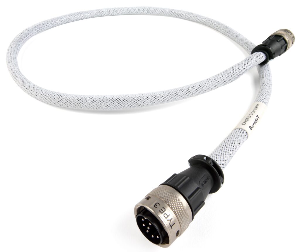 Chord Company ChordBurndy Cable T (Taylon) 52-SuperCap single voedingskabel upgrade voor NAIM Audio 1,23 meter