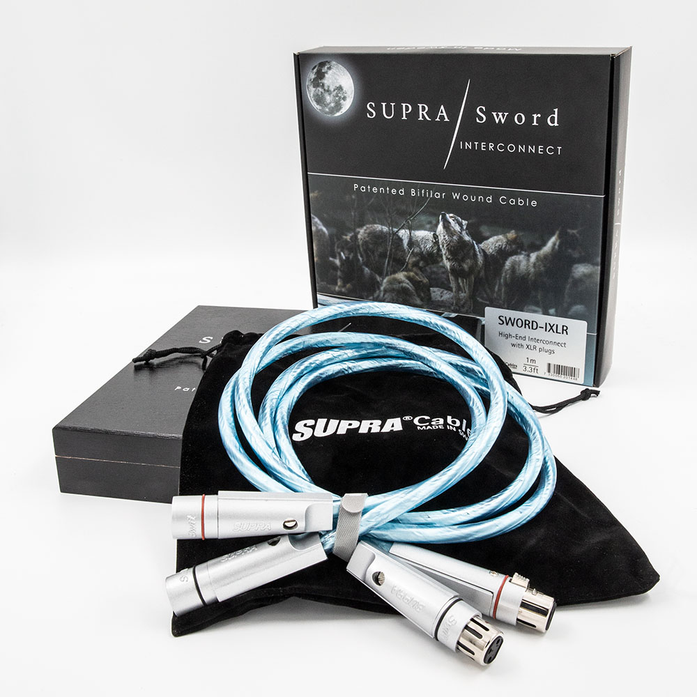 Supra Sword I Excalibur XLR high end interlink met Rhodium-plated connectoren stereoset 2 stuks vanaf 0,8 meter - Afbeelding 6