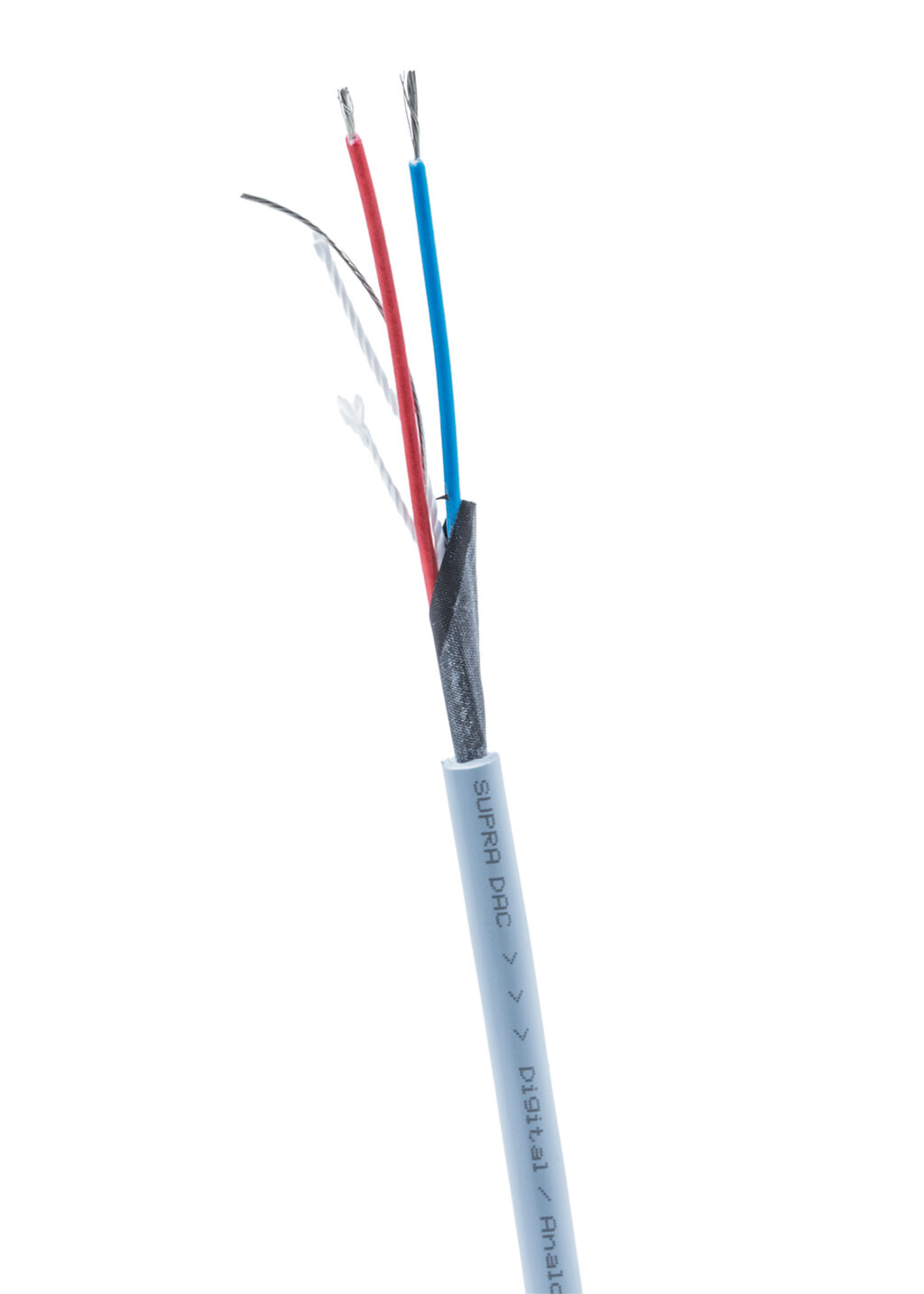 Supra DAC-X Audio XLR interlink 1x3x0.24mm2 AWG 23 met hoogwaardige Swift vergulde 24K connectoren stereoset 2 stuks vanaf 1,0 meter - Afbeelding 3