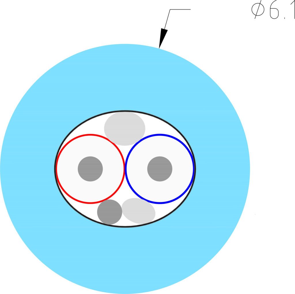 Supra DAC-X Audio XLR interlink 1x3x0.24mm2 AWG 23 met hoogwaardige Swift vergulde 24K connectoren stereoset 2 stuks vanaf 1,0 meter - Afbeelding 4