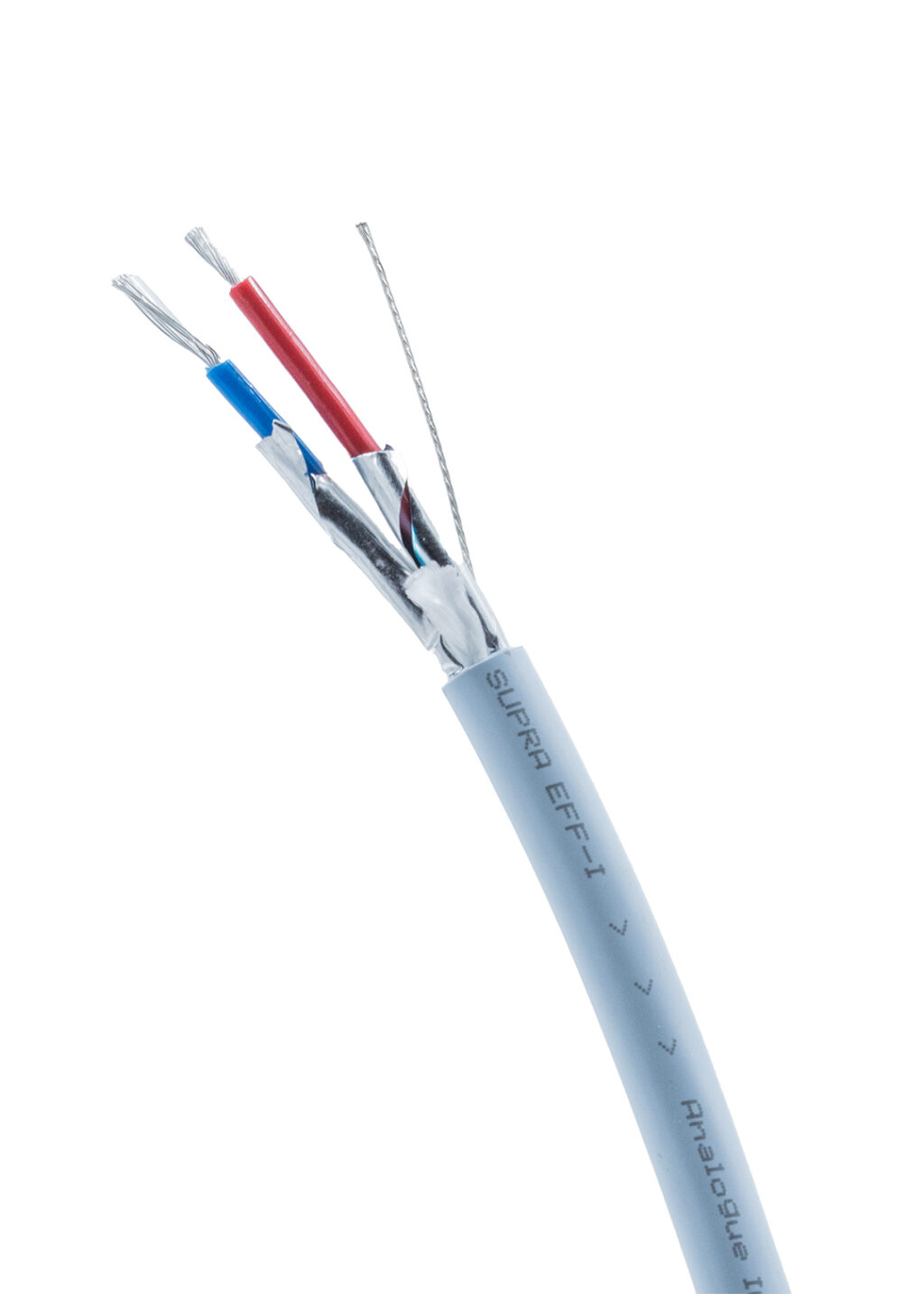 Supra EFF-ISL Audio RCA interlink verzilverde geleiders 1x3x0.46mm2 AWG 21 met hoogwaardige PPSL locking vergulde 24K connectoren stereoset 2 stuks vanaf 1,0 meter - Afbeelding 3