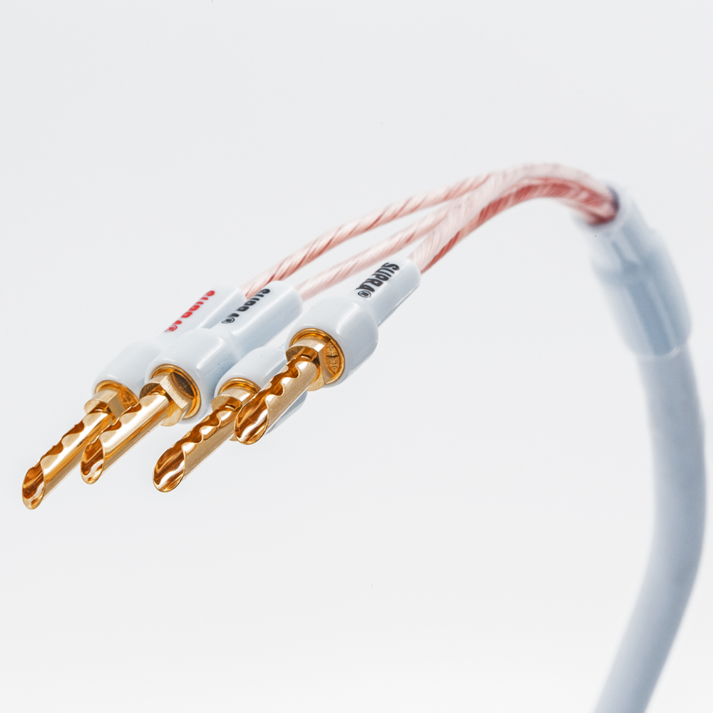 Supra XL Annorum Combicon BI-AMP luidsprekerkabel 2 x 3,2 mm2 AWG15 inclusief verwisselbare vergulde banaanpluggen + spades stereoset 2 stuks vanaf 2,0 meter - Afbeelding 5