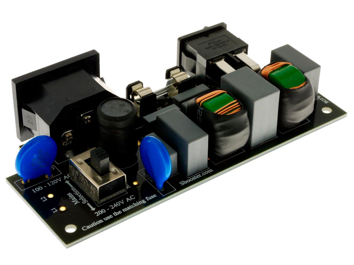 Sbooster BOTW P&P ECO MKII 24V-1,1A Dual Stage Filtering, Split Current, universele DC (Direct Current) Linear Power Supply - Afbeelding 5