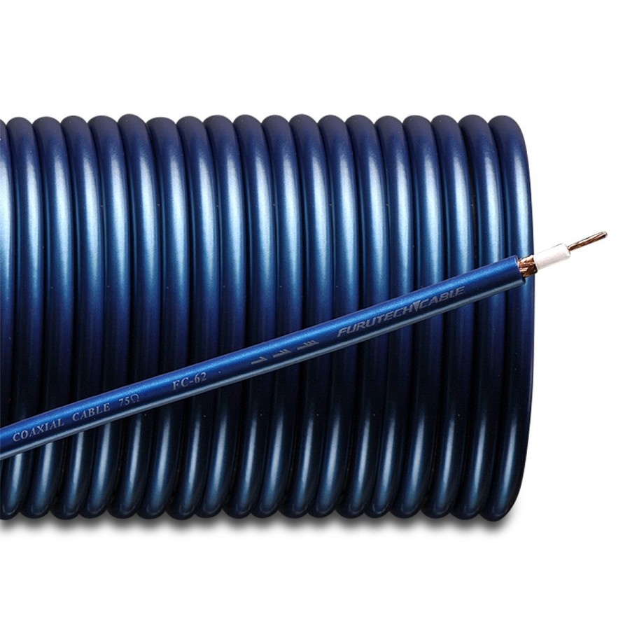 Furutech FC-62 coaxiale digitale interlink-kabel 75Ω µ-OFC koper per meter