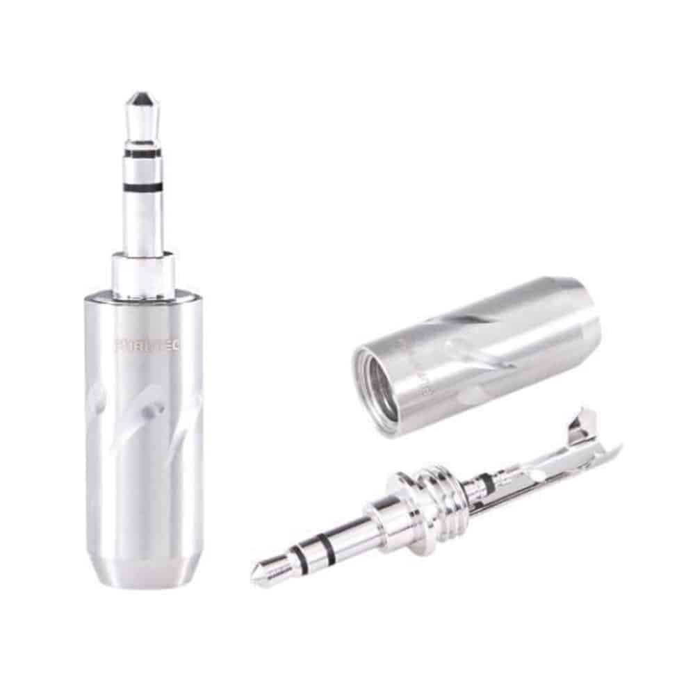 Furutech FP-735SM Rhodium 3,5mm TS hoofdtelefoon-connector per stuk