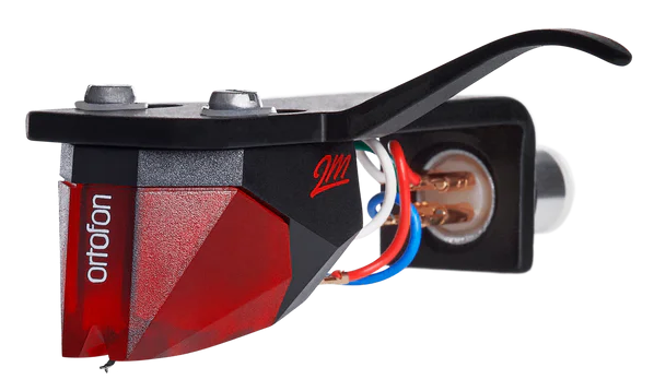 Ortofon 2M Red Premounted MM-element | Getipte elliptische diamant | SH-4 Black headshell