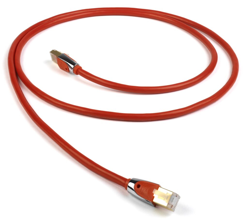 Chord Company Shawline Streaming FEP-insulation RJ45 UTP Ethernet-kabel vanaf 0,75 meter