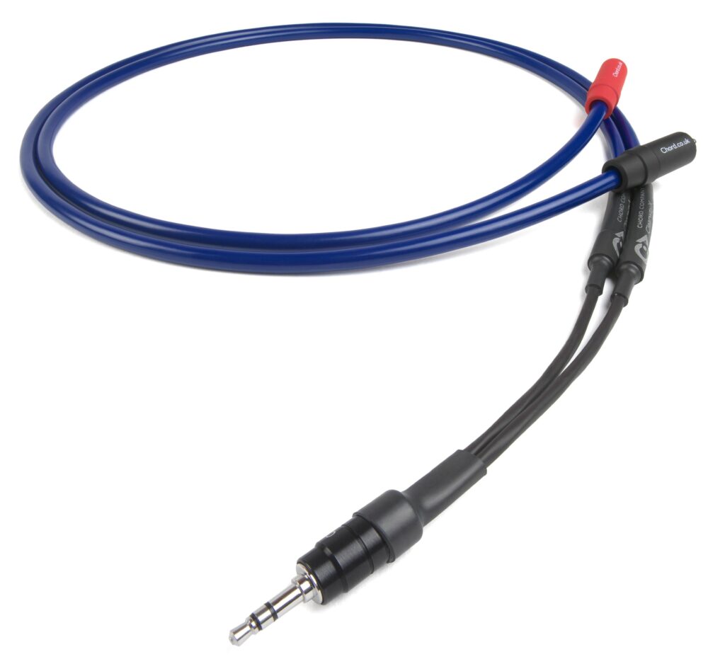 Chord Company Clearway X Aray Analoque 3,5mm mini jack > RCA analoge interlink / AUX-kabel koper vanaf 1,0 meter