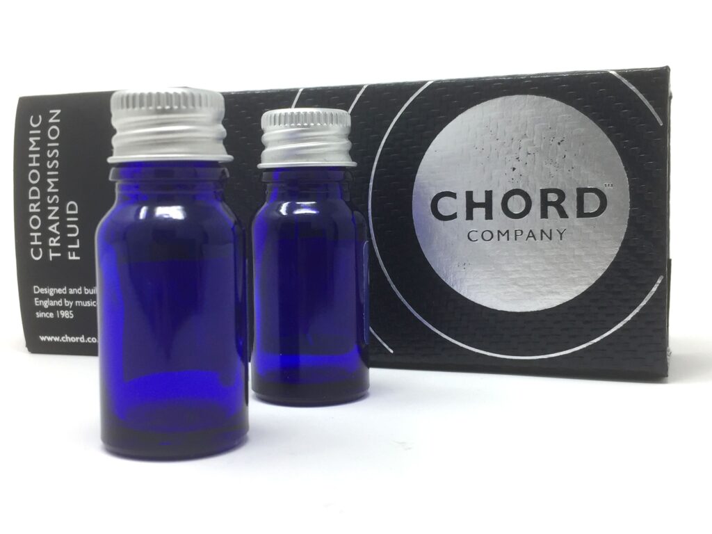 Chord Company Ohmic Transmission Fluid contact behandeling / contactreiniger voor audiotoepassingen per flesje 10 ml.