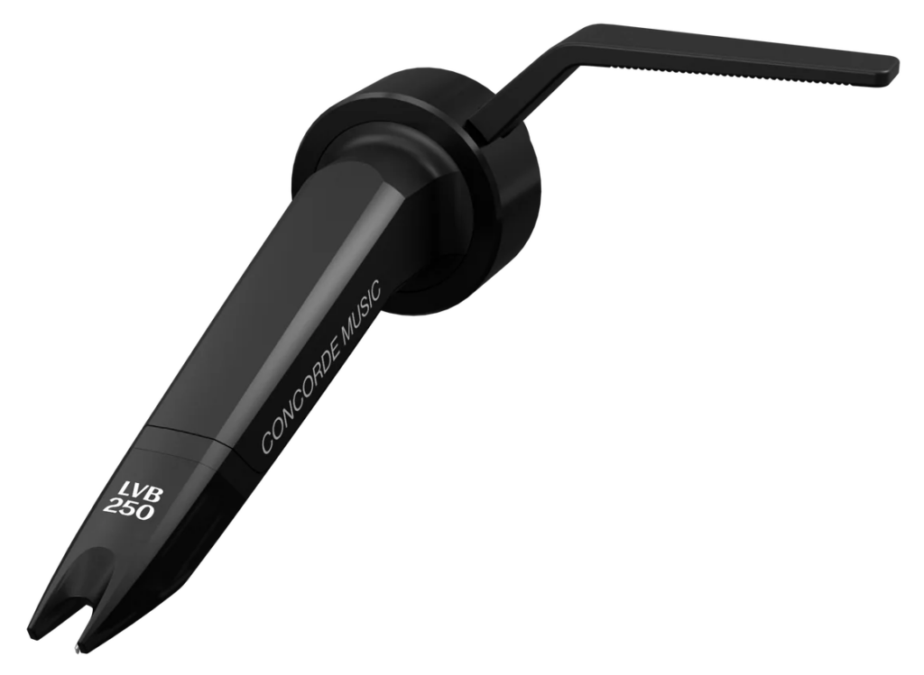 Ortofon Concorde Music Black LVB 250 MM-element naakt Shibata Boron cantilever 6mV