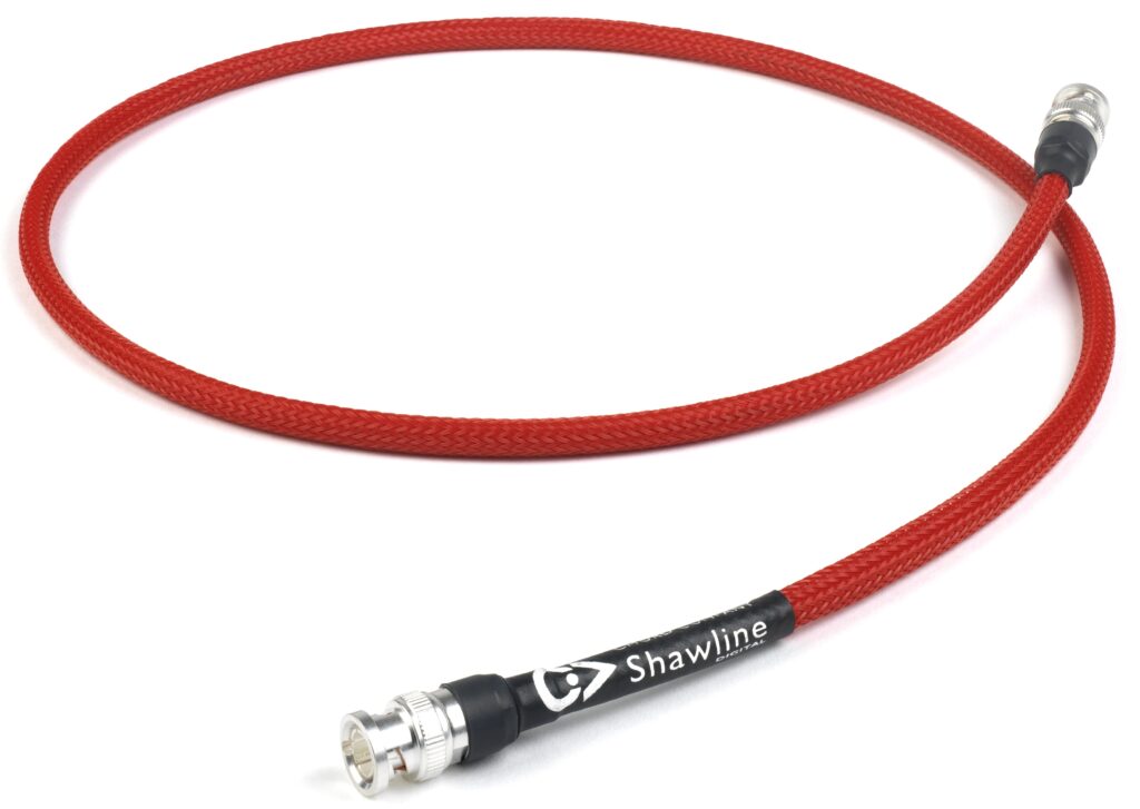 Chord Company Shawline Digital BNC digitale interconnect S/PDIF - 75 Ohm single vanaf 0,5 meter