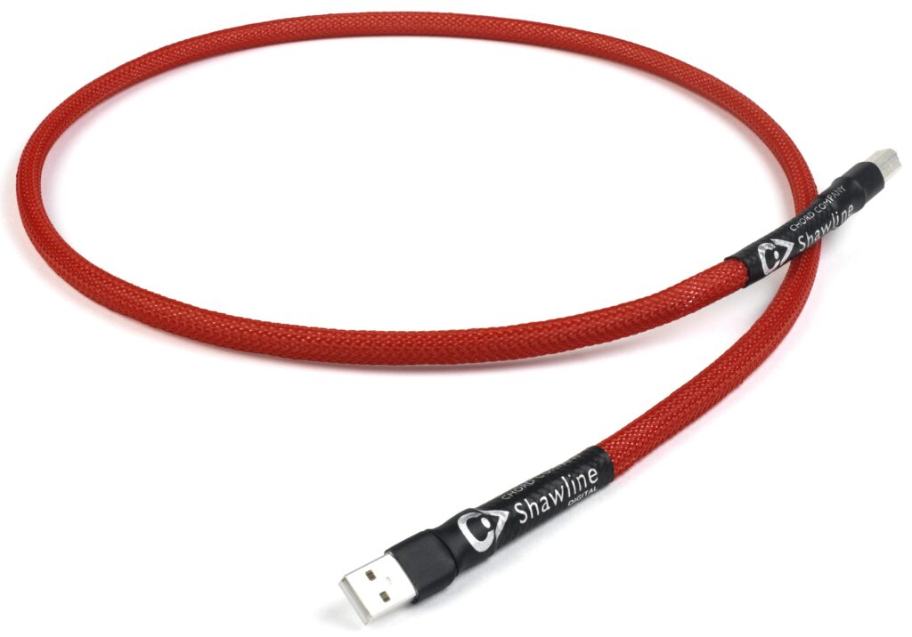 Chord Company Shawline Digital USB A-B digitale interconnect single vanaf 0,5 meter