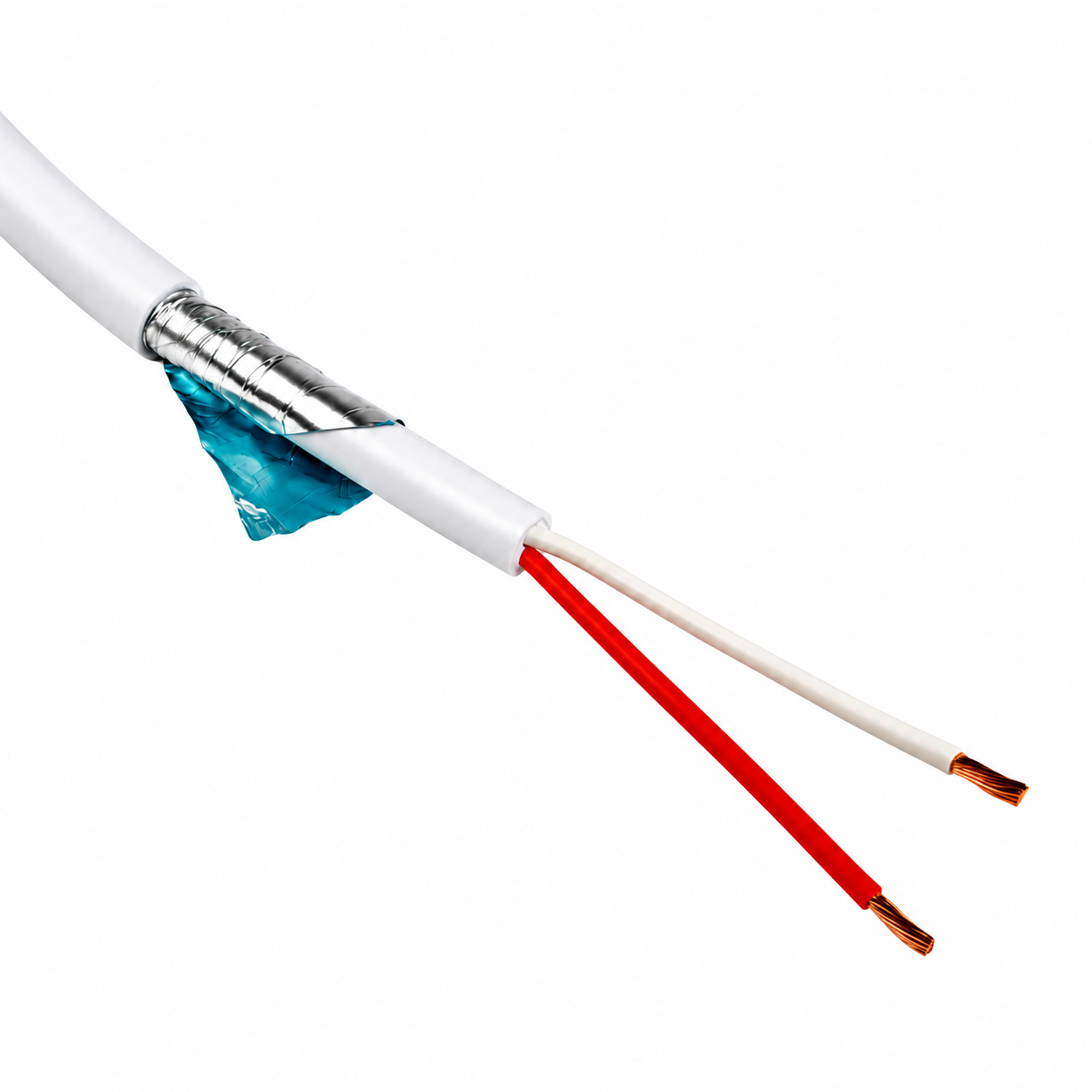 Chord Company C-screenX | afgeschermde luidsprekerkabel | OFC-koper | 2 × 1,31 mm² | AWG 16 | per meter - Afbeelding 2