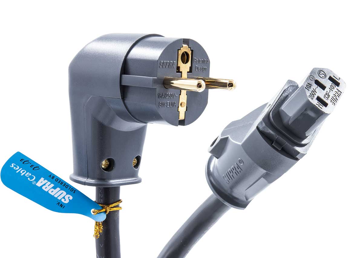 Supra LoRad 2.5 SPC voedingskabel 3 x 2,5 mm2 AWG 13 verzilverd koper - IEC C13-10A - Afbeelding 3