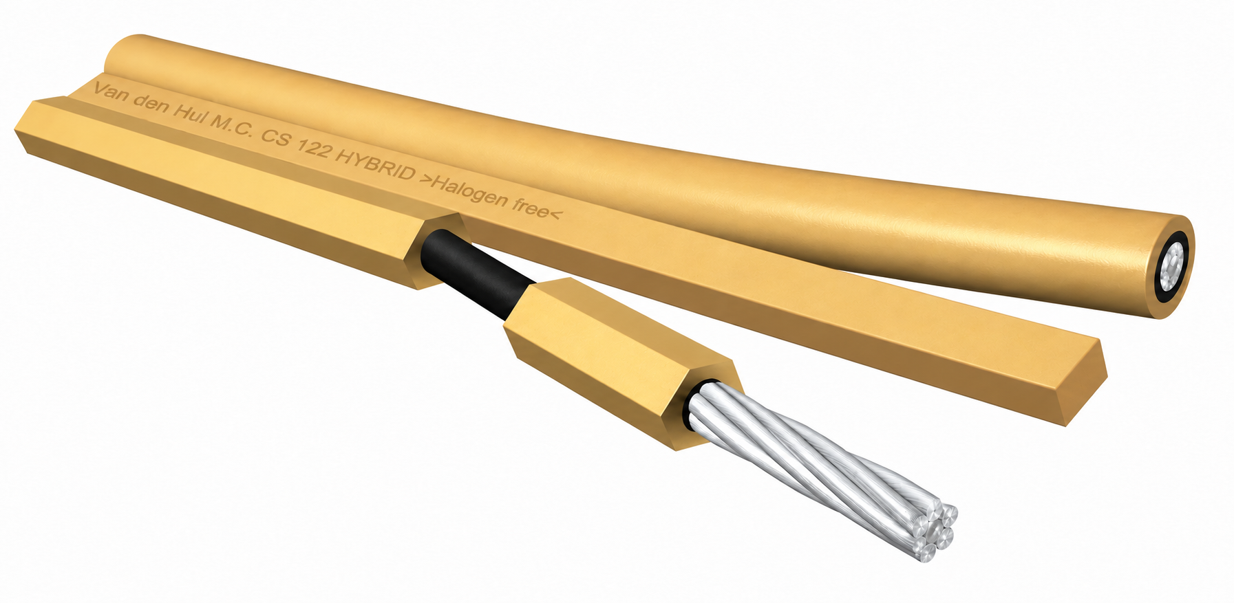 Van den Hul CS-122 Hybrid | luidsprekerkabel | verzilverd OFC | 2 × 2,96 mm² | AWG 12,5 | stereoset - Afbeelding 3
