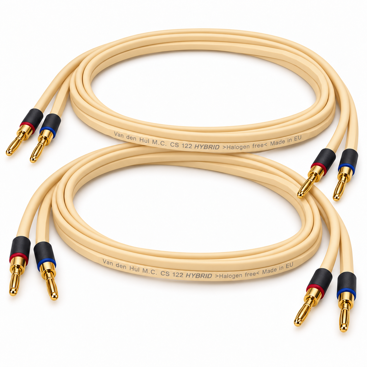 Van den Hul CS-122 Hybrid | luidsprekerkabel | verzilverd OFC | 2 × 2,96 mm² | AWG 12,5 | stereoset - Afbeelding 2