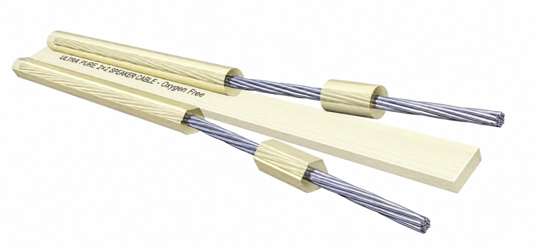 Van den Hul The Clearwater | luidsprekerkabel | verzilverd Matched Crystal OFC | AWG 14 | per meter - Afbeelding 2