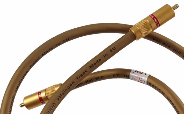 Van den Hul The Integration Hybrid RCA Interlink stereoset 2 stuks vanaf 0,8 meter