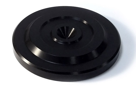Cold Ray Spike Protector 1 Large Onderlegringen voor Spikes | 64 x 10 mm | Set van 4 | Zilver of Zwart - Afbeelding 3