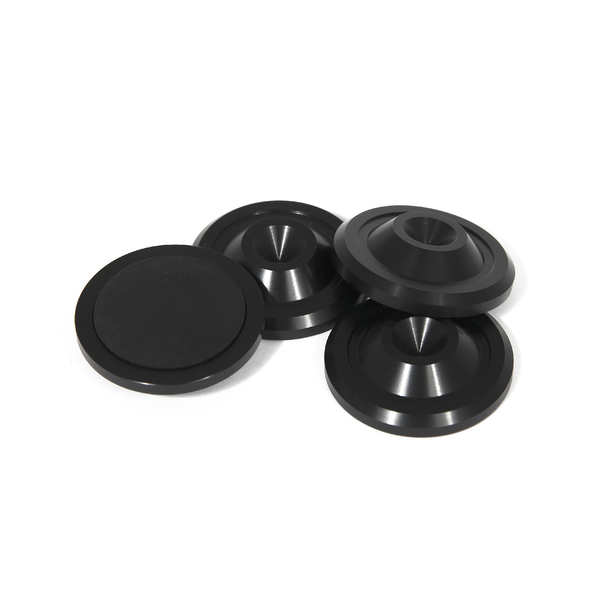 Cold Ray Spike Protector 2 Medium Onderlegringen voor Spikes | 40 x 10 mm | Set van 4 | Zilver of Zwart - Afbeelding 5