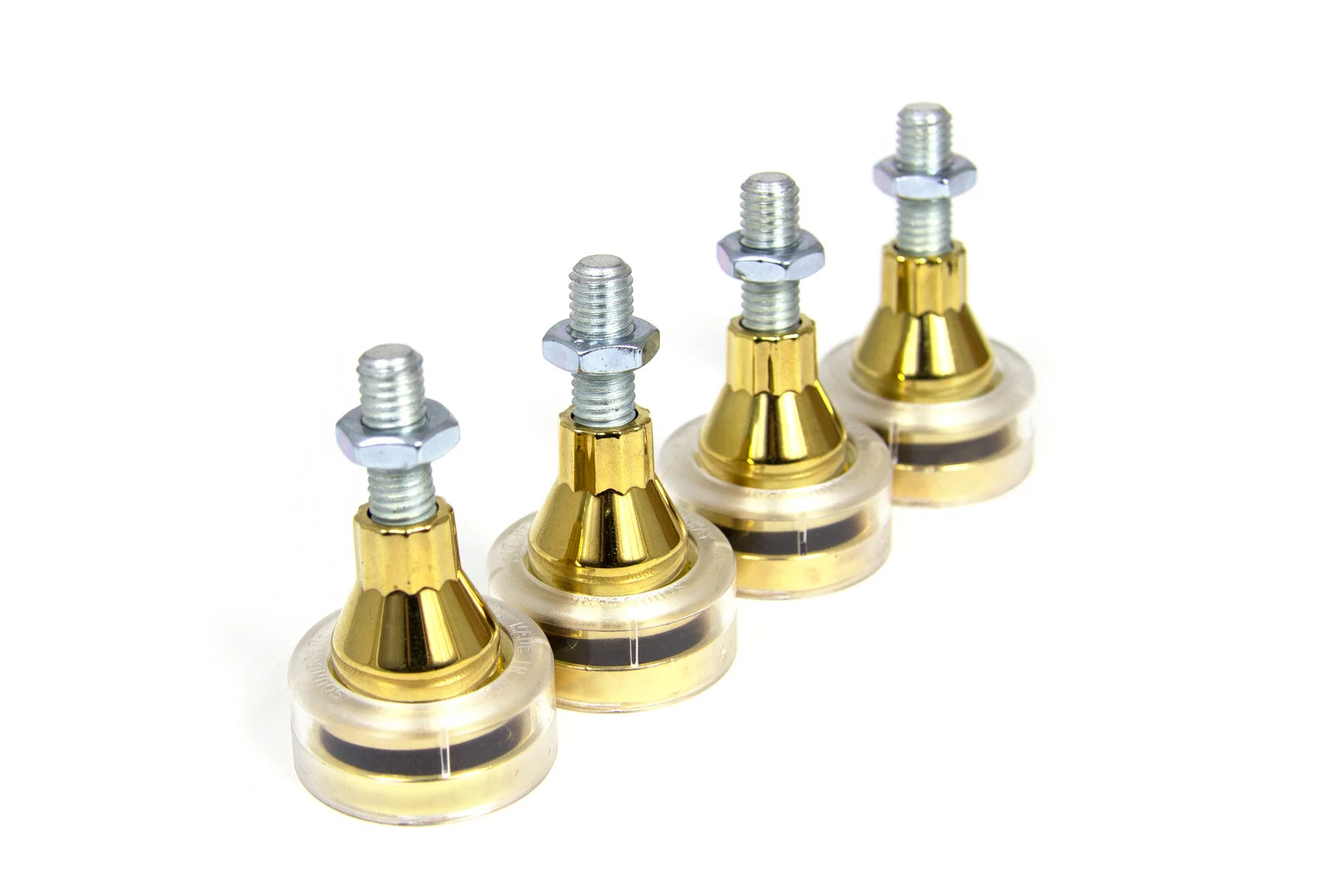 Soundcare Supernova speakerfeet als M6, M8, 1/4" of 5/16" ontkoppelaars voor audiocomponenten of luidsprekers - Afbeelding 2