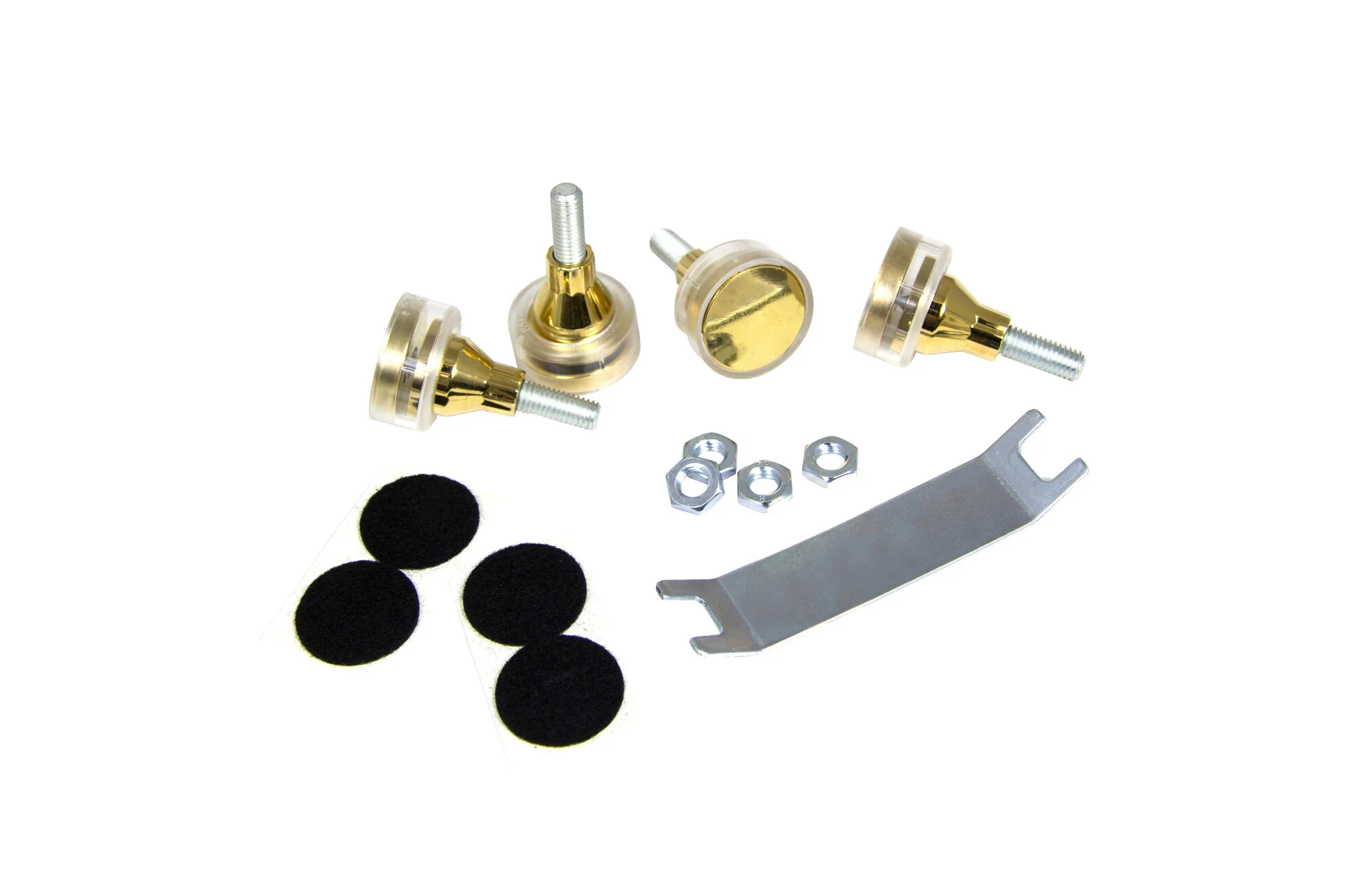 Soundcare Supernova speakerfeet als M6, M8, 1/4" of 5/16" ontkoppelaars voor audiocomponenten of luidsprekers - Afbeelding 4