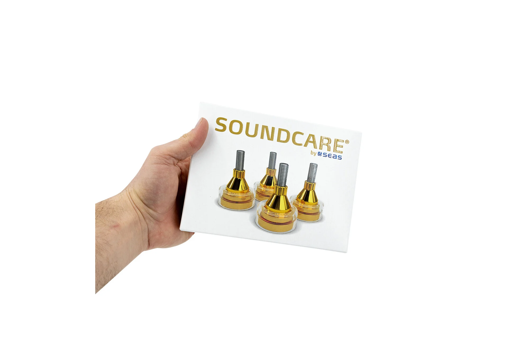 Soundcare Supernova speakerfeet als M6, M8, 1/4" of 5/16" ontkoppelaars voor audiocomponenten of luidsprekers - Afbeelding 7