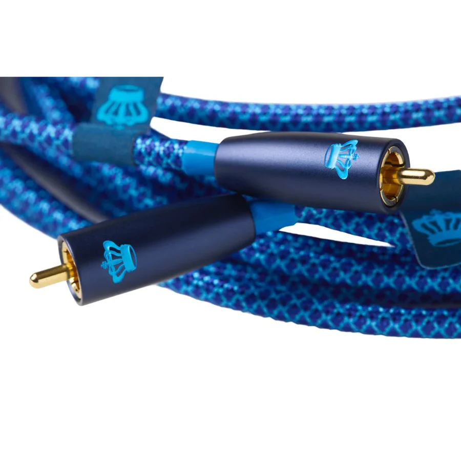 REL Commodore .1/LFE RCA Supplex Blue subwooferkabel - Afbeelding 5