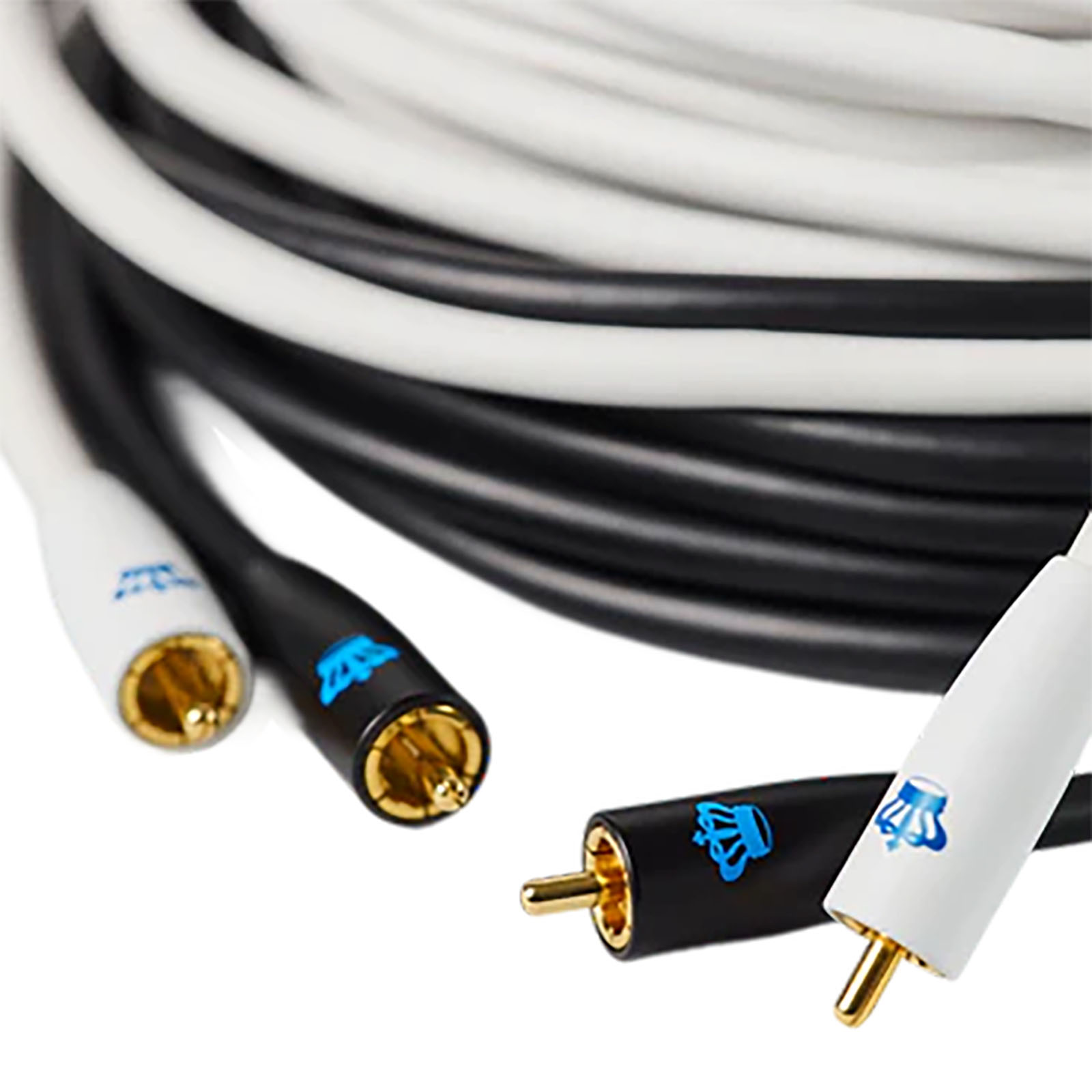 REL Commander .1/LFE RCA subwooferkabel in zwart of wit - Afbeelding 2