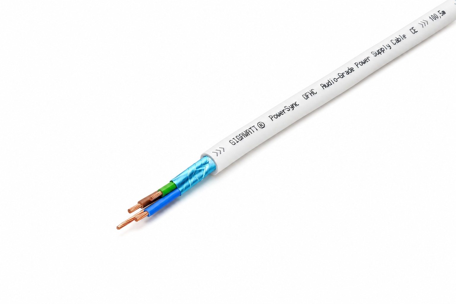 Gigawatt Powersync Evo 3 x 2,0mm² OFHC koper Audio Grade In-Wall installatiekabel - Afbeelding 2