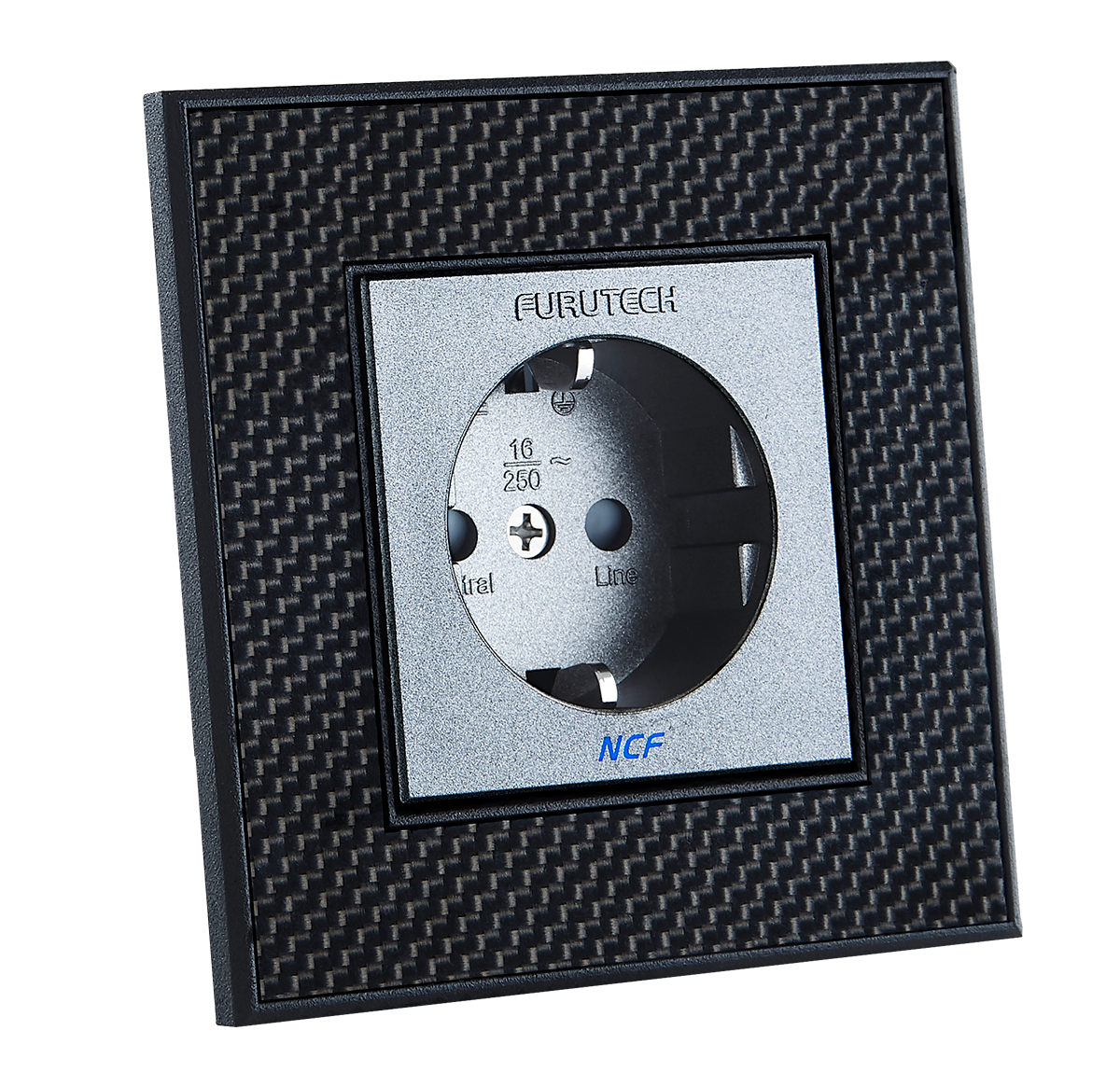 Furutech FT-SWS NCF Plus Rhodium wandcontactdoos schuko - Afbeelding 2