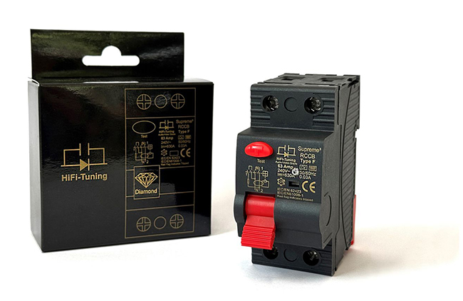 HiFi-Tuning Supreme³ RCCB Diamond Audio Grade aardlekschakelaar (DFS) voor Audiogroep - Afbeelding 3