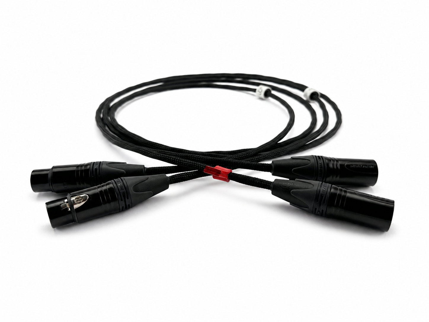 Ikigai Audio Tanoshimi XLR interlink met 5N puur zilveren geleiders - Afbeelding 2