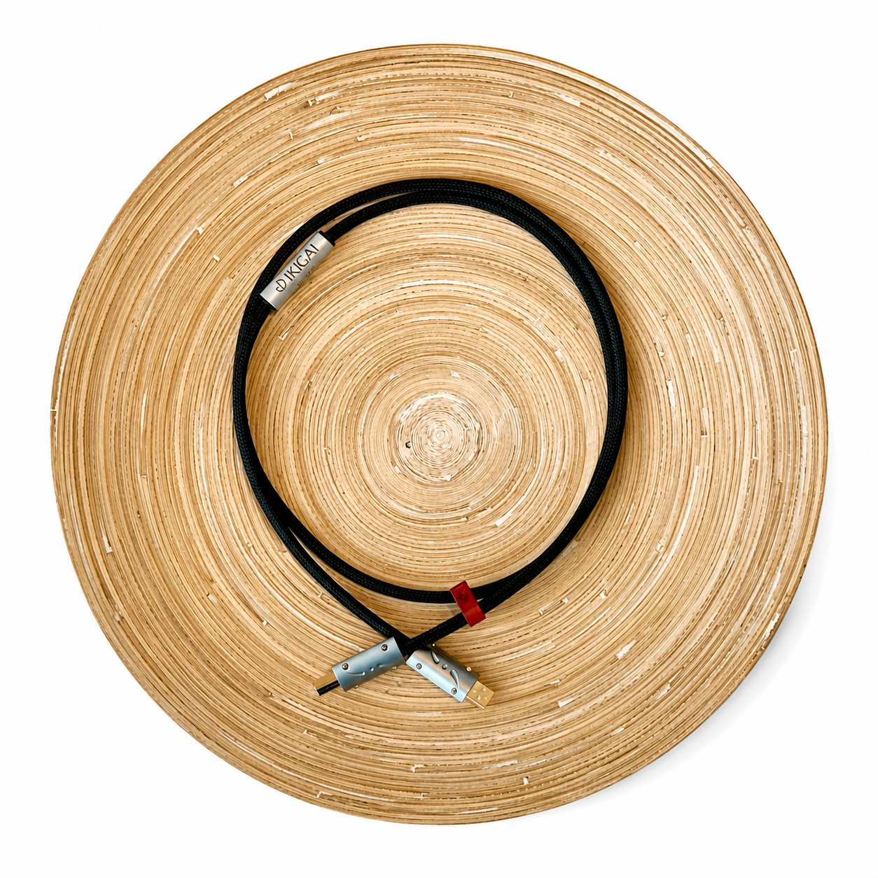 Ikigai Audio Sugure USB A-B filigree 5N puur zilveren geleiders - Afbeelding 2