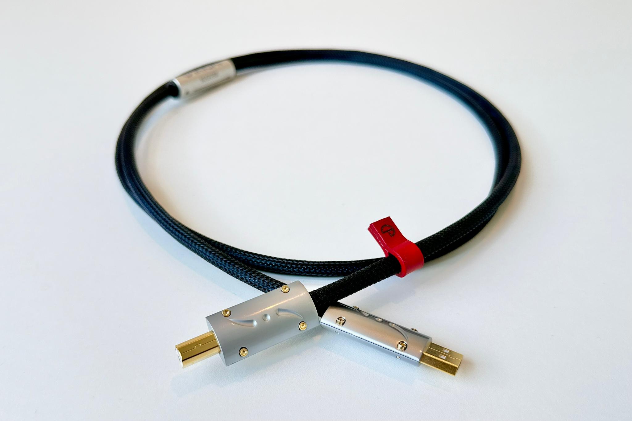Ikigai Audio Sugure USB A-B filigree 5N puur zilveren geleiders - Afbeelding 3
