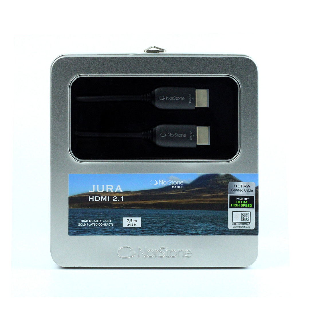 NorStone Jura HDMI 2.1 AOC glasvezelkabel | 48 Gbps | 8K/60 Hz en 4K/120 Hz | 7,5 tot 30 meter - Afbeelding 4