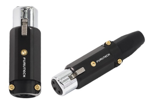 Furutech FP-602F-N1 Gold Female XLR connector tot Ø12mm per stuk - Afbeelding 3