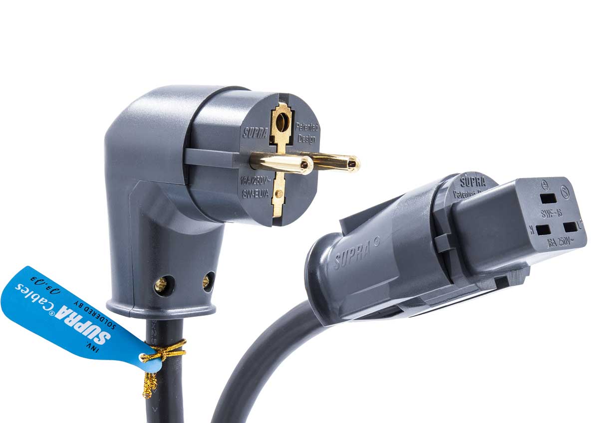 Supra LoRad 2.5 SPC voedingskabel 3 x 2,5 mm2 AWG 13 verzilverd koper - IEC C19-16A - Afbeelding 4